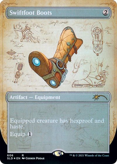 Swiftfoot Boots (Blueprint) [Secret Lair Drop Promos] | Tables and Towers