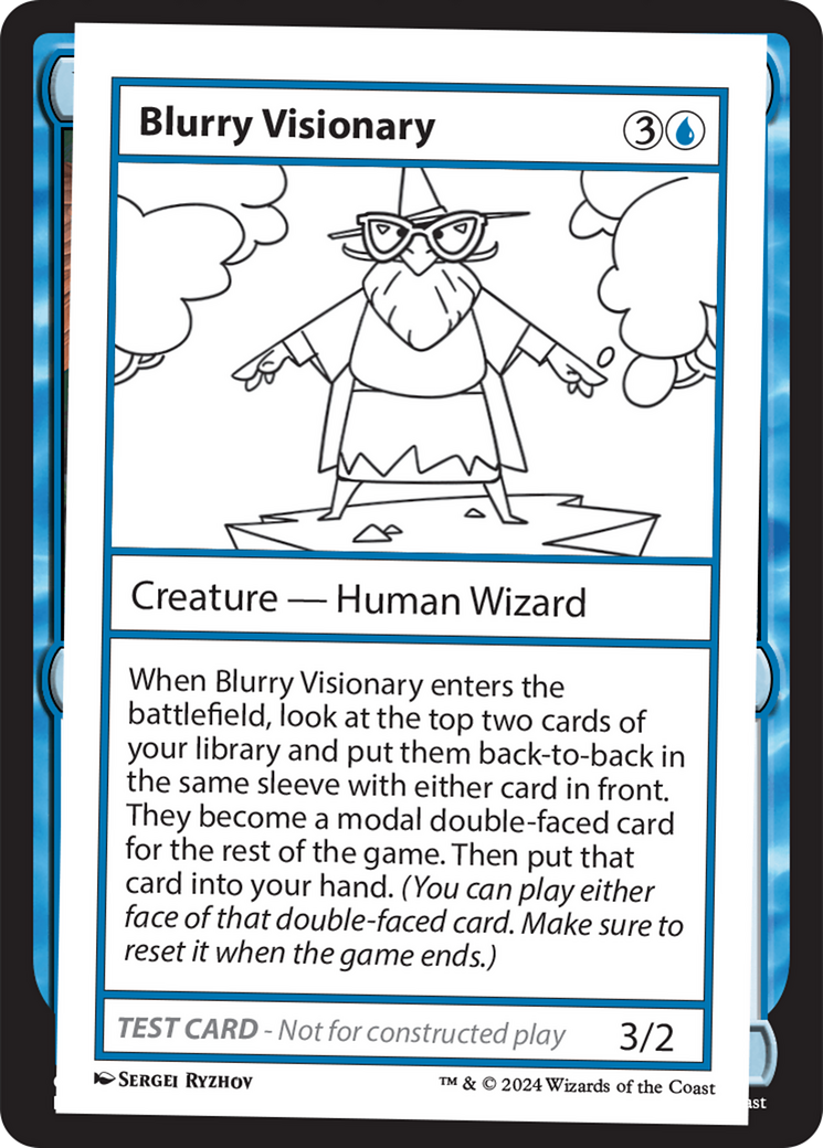 Blurry Visionary [Mystery Booster 2 Playtest Cards] | Tables and Towers