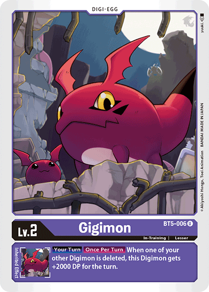 Gigimon [BT5-006] [Battle of Omni] | Tables and Towers