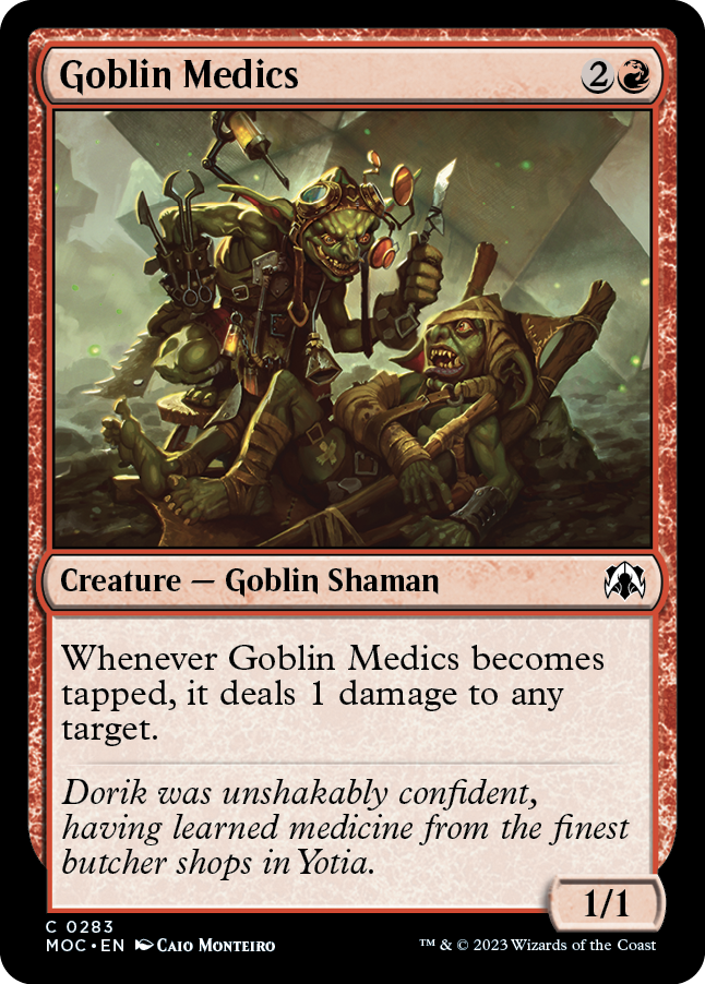 Goblin Medics [March of the Machine Commander] | Tables and Towers