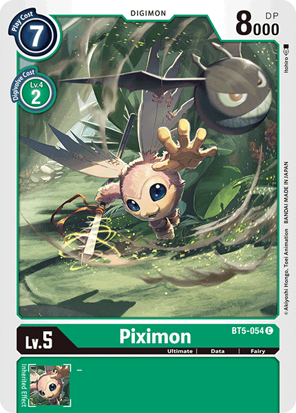 Piximon [BT5-054] [Battle of Omni] | Tables and Towers