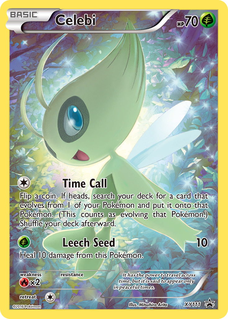 Celebi (XY111) [XY: Black Star Promos] | Tables and Towers