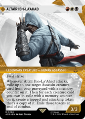 Altair Ibn-La'Ahad (Showcase) (Textured Foil) [Assassin's Creed] | Tables and Towers