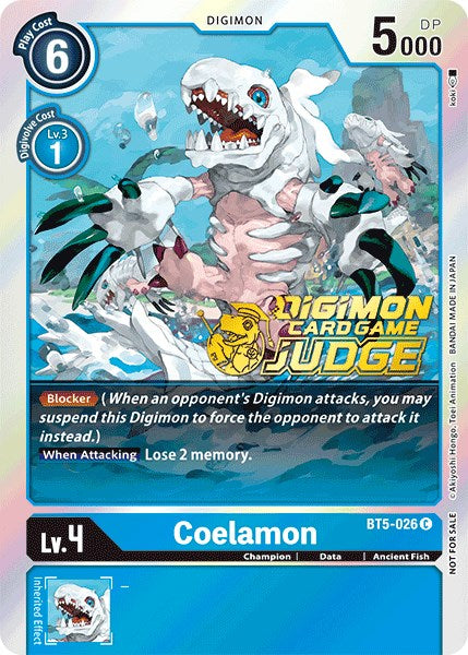 Coelamon [BT5-026] (Judge Pack 1) [Battle of Omni Promos] | Tables and Towers