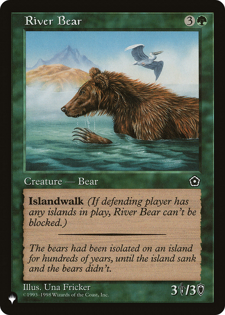 River Bear [The List Reprints] | Tables and Towers