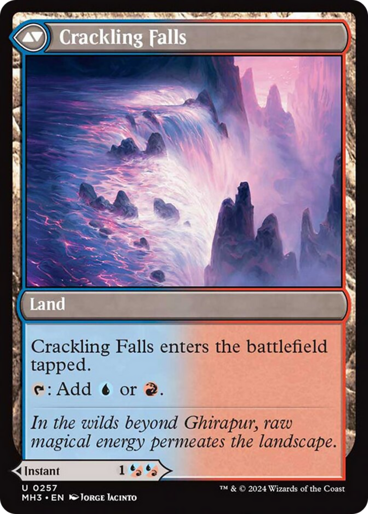 Rush of Inspiration // Crackling Falls [Modern Horizons 3] | Tables and Towers