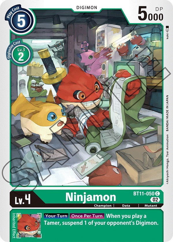 Ninjamon [BT11-050] [Dimensional Phase] | Tables and Towers