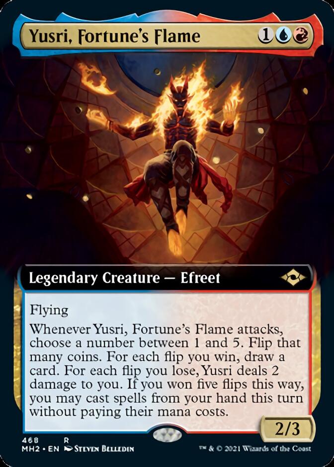 Yusri, Fortune's Flame (Extended Art) [Modern Horizons 2] | Tables and Towers