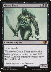 Grave Titan [Mystery Booster] | Tables and Towers