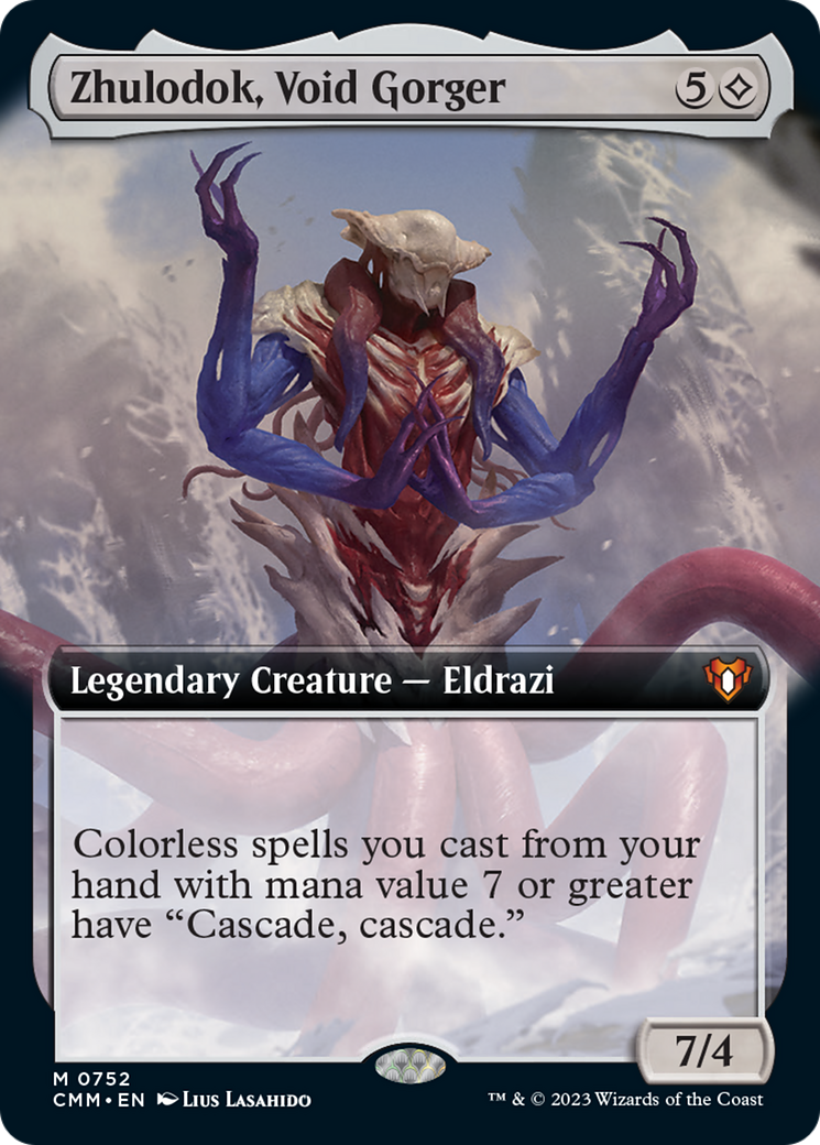 Zhulodok, Void Gorger (Extended Art) [Commander Masters] | Tables and Towers