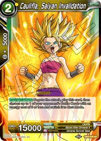 Caulifla, Saiyan Invalidation (Divine Multiverse Draft Tournament) (DB2-100) [Tournament Promotion Cards] | Tables and Towers