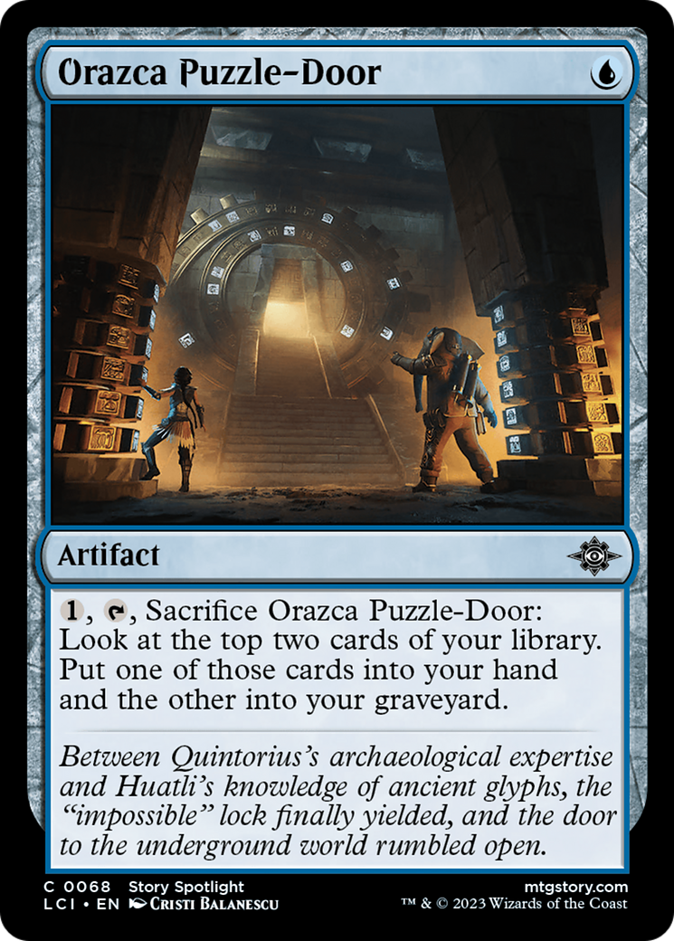 Orazca Puzzle-Door [The Lost Caverns of Ixalan] | Tables and Towers