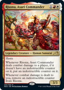 Risona, Asari Commander [Kamigawa: Neon Dynasty] | Tables and Towers