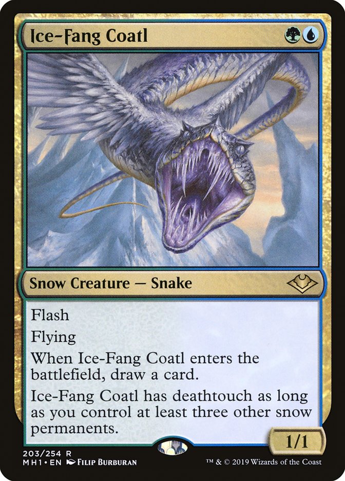 Ice-Fang Coatl [Modern Horizons] | Tables and Towers