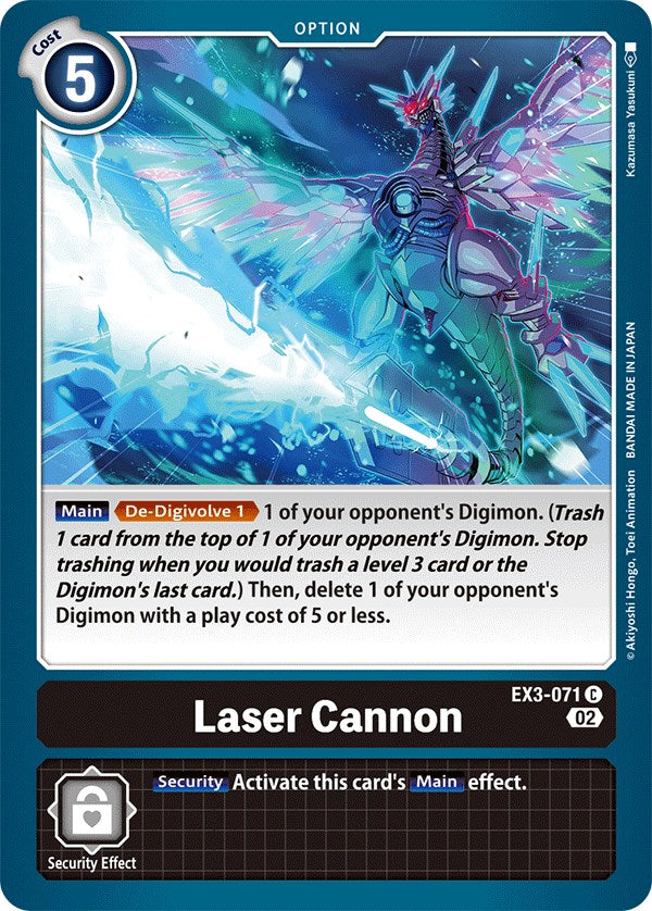 Laser Cannon [EX3-071] [Draconic Roar] | Tables and Towers