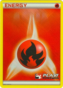 Fire Energy (2011 Play Pokemon Promo) [League & Championship Cards] | Tables and Towers