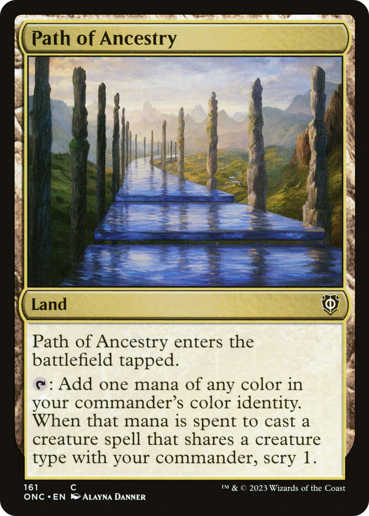Path of Ancestry [Phyrexia: All Will Be One Commander] | Tables and Towers