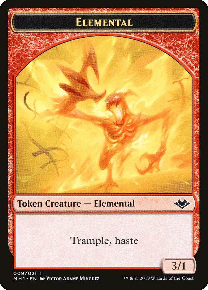 Elemental Token (009/021) [Modern Horizons Tokens] | Tables and Towers