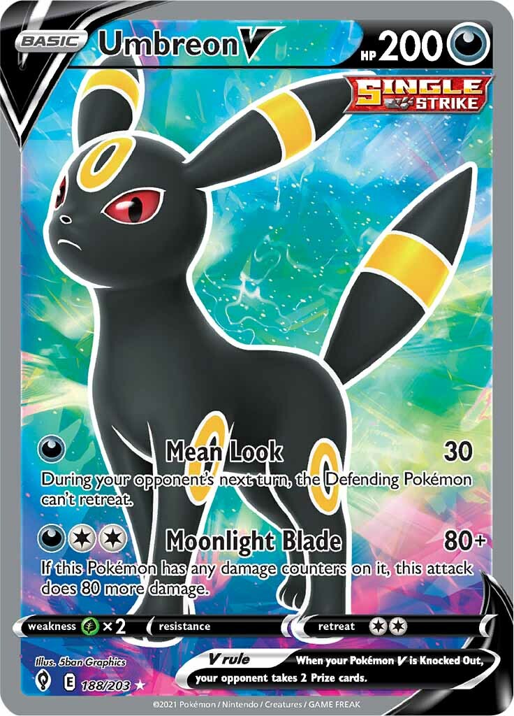 Umbreon V (188/203) [Sword & Shield: Evolving Skies] | Tables and Towers