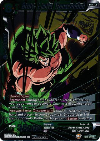 Broly, Limits Transcended (Event Pack 3 - 2019) (BT6-060_PR) [Promotion Cards] | Tables and Towers