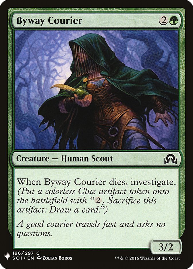 Byway Courier [Mystery Booster] | Tables and Towers