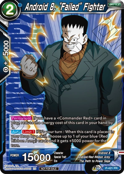 Android 8, "Failed" Fighter (Championship Pack 2022 Vol.2) (P-421) [Promotion Cards] | Tables and Towers