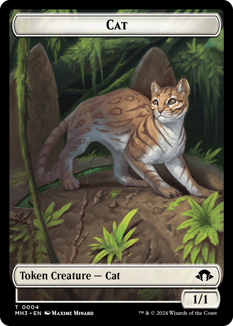 Cat Token [Modern Horizons 3 Tokens] | Tables and Towers