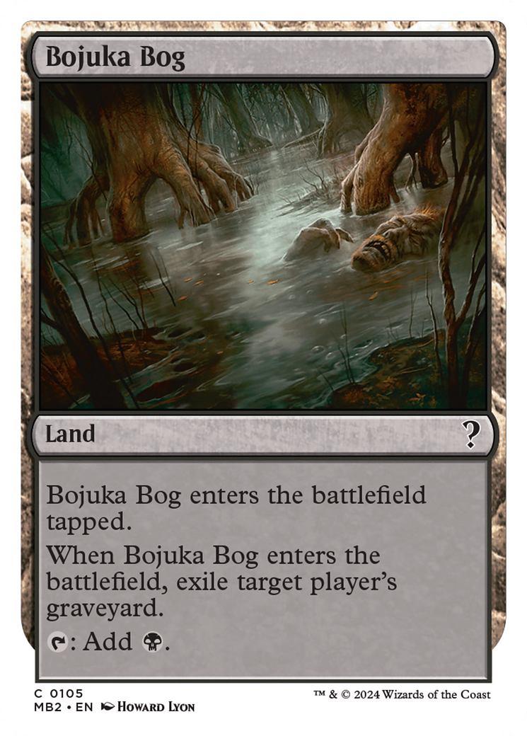 Bojuka Bog (White Border) [Mystery Booster 2] | Tables and Towers