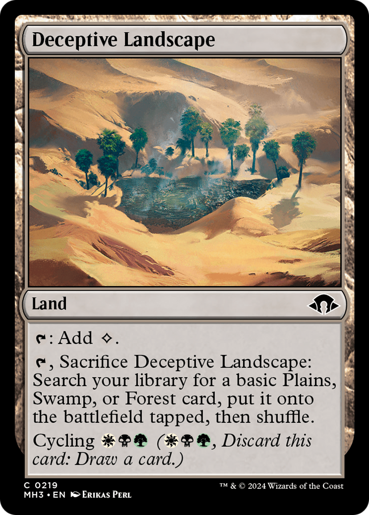 Deceptive Landscape [Modern Horizons 3] | Tables and Towers