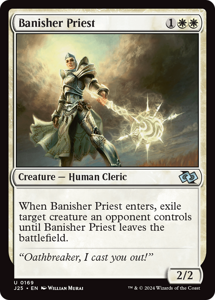 Banisher Priest [Foundations Jumpstart] | Tables and Towers