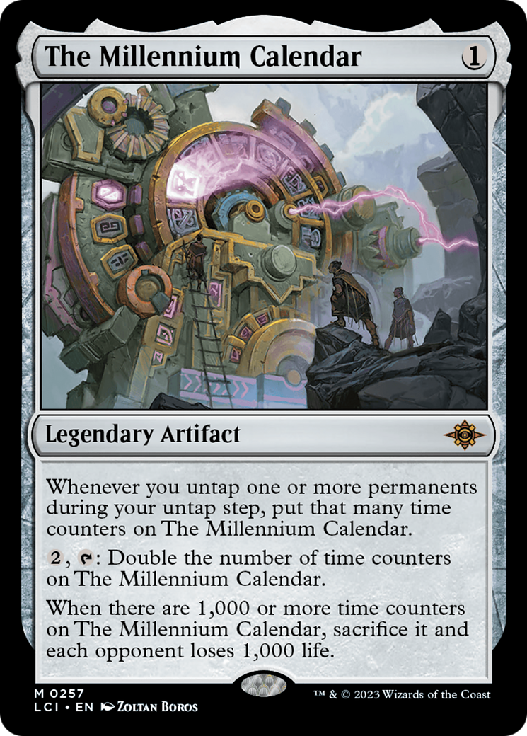 The Millennium Calendar [The Lost Caverns of Ixalan] | Tables and Towers