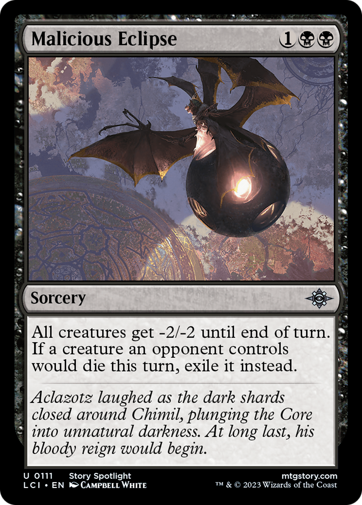 Malicious Eclipse [The Lost Caverns of Ixalan] | Tables and Towers