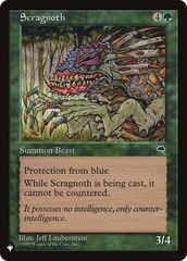 Scragnoth [The List Reprints] | Tables and Towers