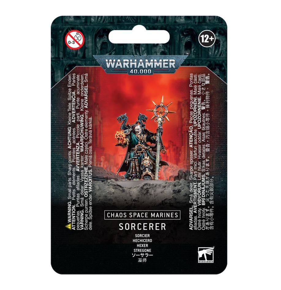 CHAOS SPACE MARINES SORCERER | Tables and Towers