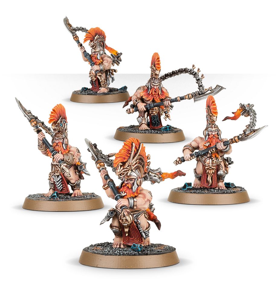 Fyreslayers: Hearthguard Berzerkers | Tables and Towers