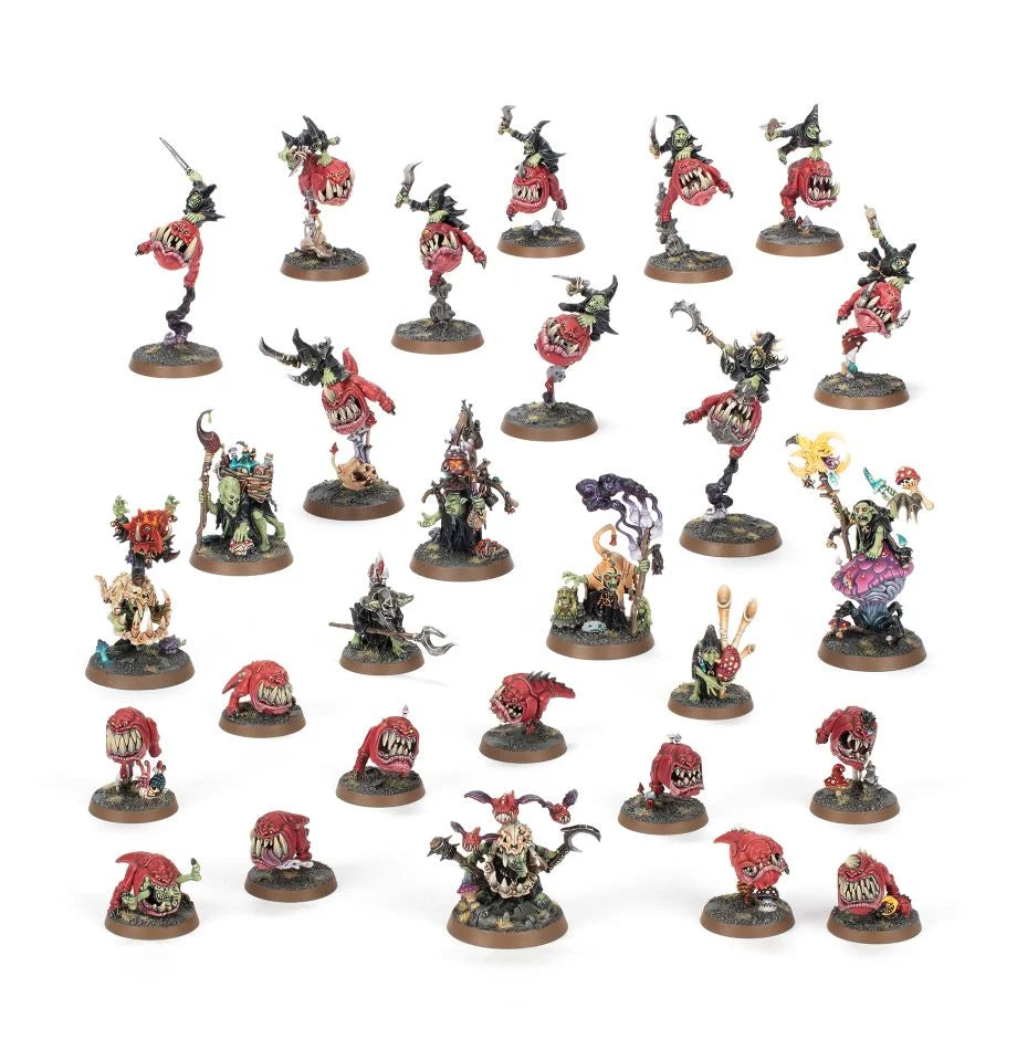 Dawnbringers: Gloomspite Gitz – Braggit's Bottle-snatchaz | Tables and Towers