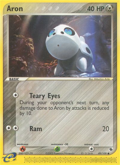 Aron (49/109) [EX: Ruby & Sapphire] | Tables and Towers