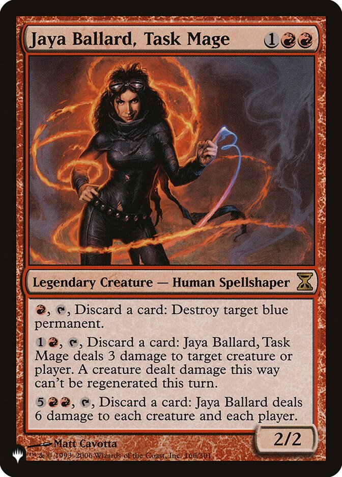 Jaya Ballard, Task Mage [The List] | Tables and Towers