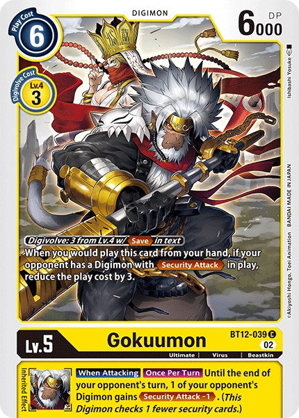 Gokuumon [BT12-039] [Across Time] | Tables and Towers