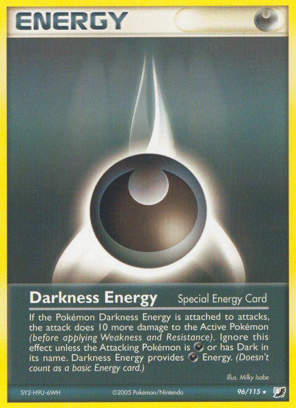 Darkness Energy (96/115) [EX: Unseen Forces] | Tables and Towers