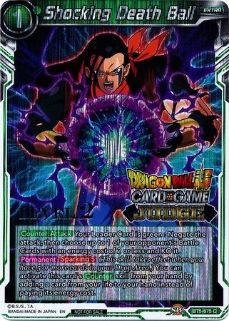 Shocking Death Ball (Level 2) (BT5-075) [Judge Promotion Cards] | Tables and Towers