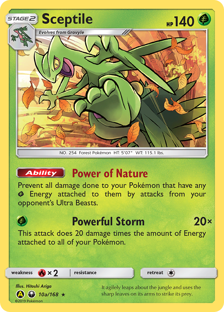 Sceptile (10a/168) [Alternate Art Promos] | Tables and Towers