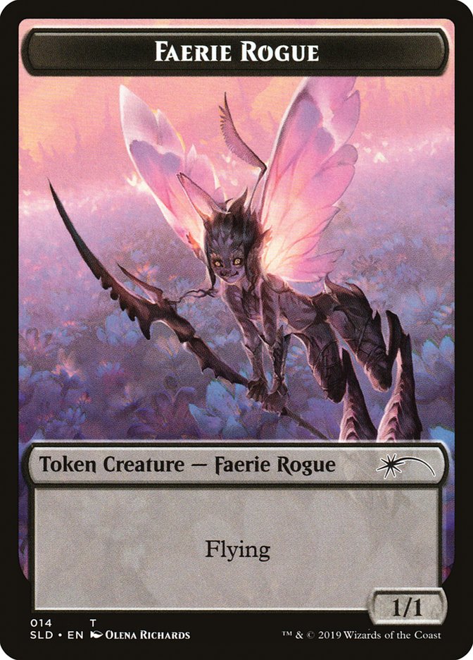 Faerie Rogue Token (014) [Secret Lair Drop Series] | Tables and Towers