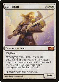 Sun Titan (M11) [Oversize Cards] | Tables and Towers