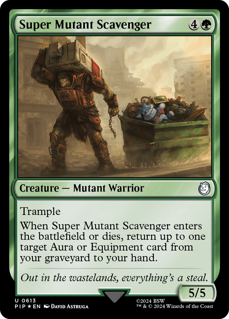 Super Mutant Scavenger (Surge Foil) [Fallout] | Tables and Towers