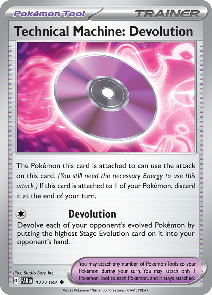 Technical Machine: Devolution (177/182) [Scarlet & Violet: Paradox Rift] | Tables and Towers