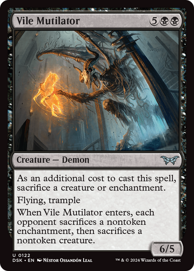 Vile Mutilator [Duskmourn: House of Horror] | Tables and Towers