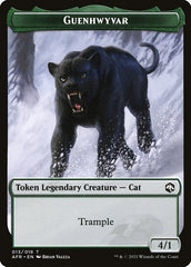 Wolf // Guenhwyvar Double-Sided Token [Dungeons & Dragons: Adventures in the Forgotten Realms Tokens] | Tables and Towers