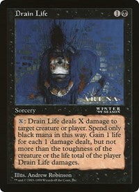 Drain Life (Oversized) [Oversize Cards] | Tables and Towers