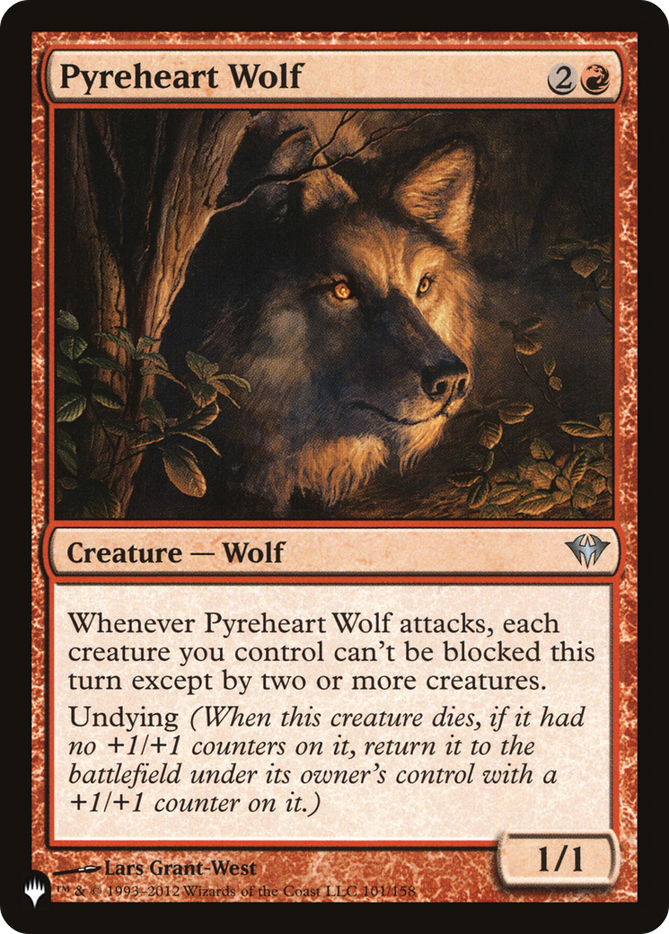 Pyreheart Wolf [The List Reprints] | Tables and Towers